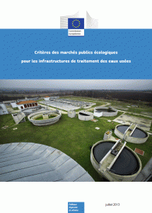 Green public procurement criteria for waste water infrastructure